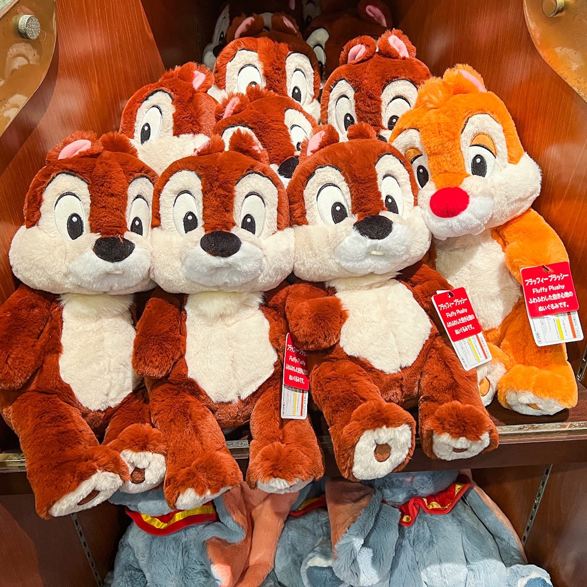 チップ&デールのふわふわぬいぐるみ！ 東京ディズニーリゾート