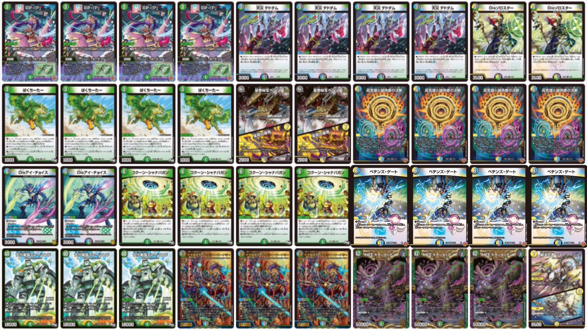 先日発表された新カード 《ペテンズ・ゲート》を採用した 「赤抜き4c