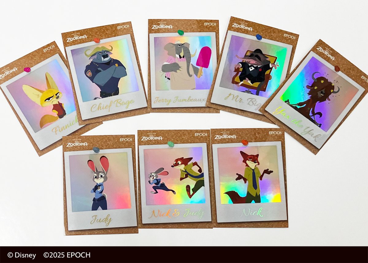 ✨12/5(金）発売✨／ 2025 EPOCH Collection Cards <ZOOTOPIA