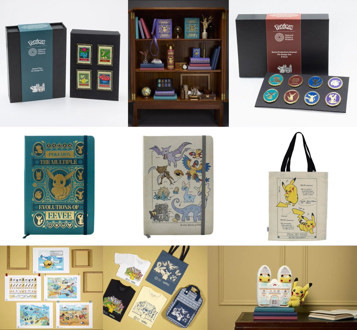ロンドン自然科学博物館でポケモンコラボグッズ発売発表✨ 30周年の