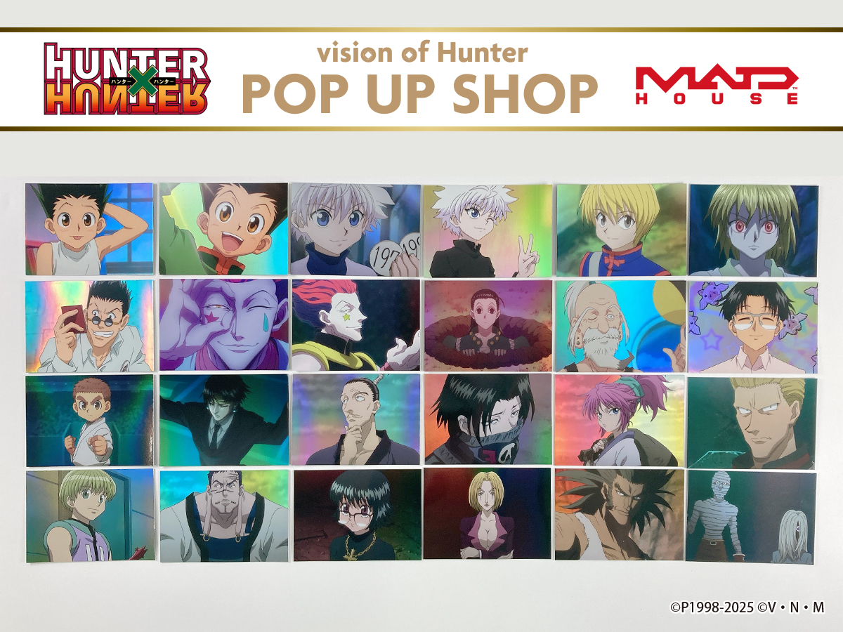TVアニメ『HUNTER×HUNTER』POP UP SHOP 〜vision of Hunter〜 キラキラ