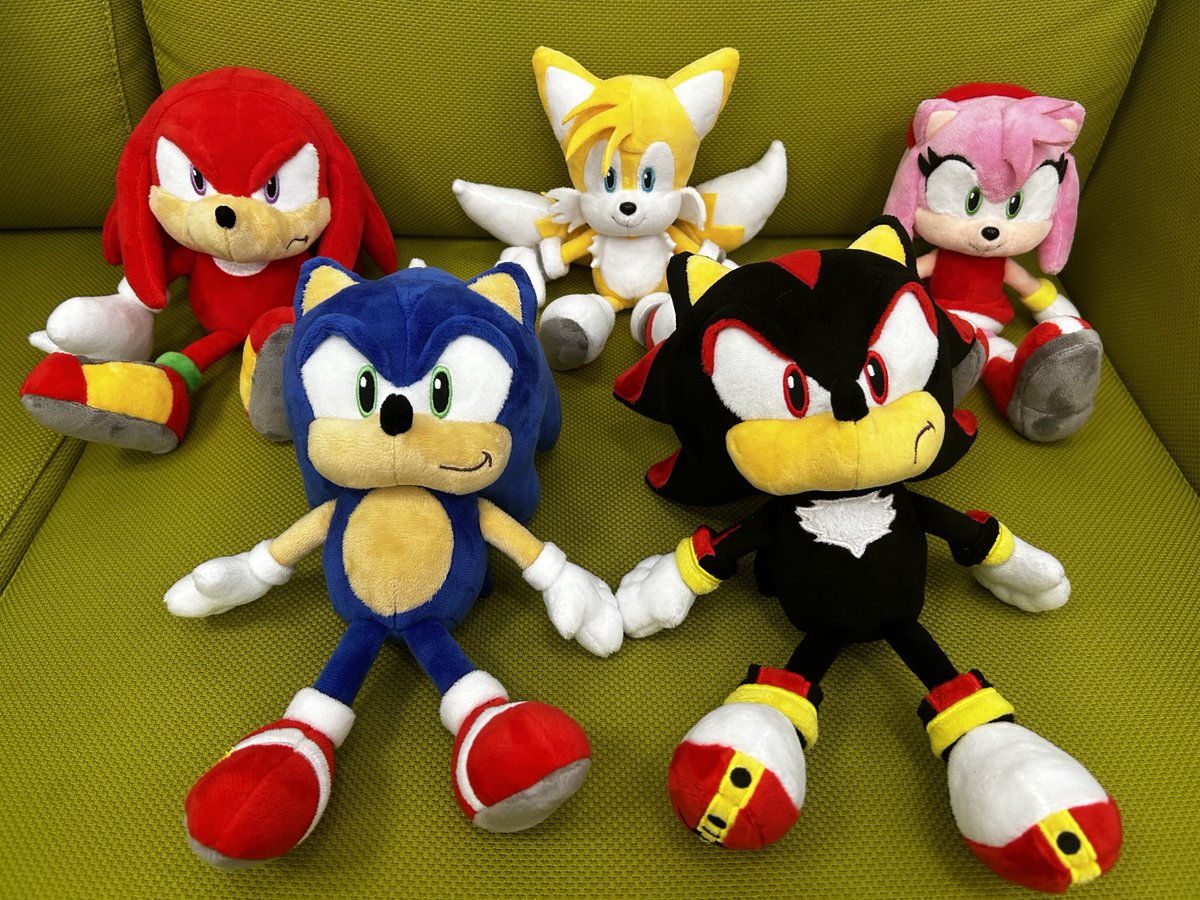 ソニック テイルス ぬいぐるみ 5点セット テイルス】ソニック・ザ
