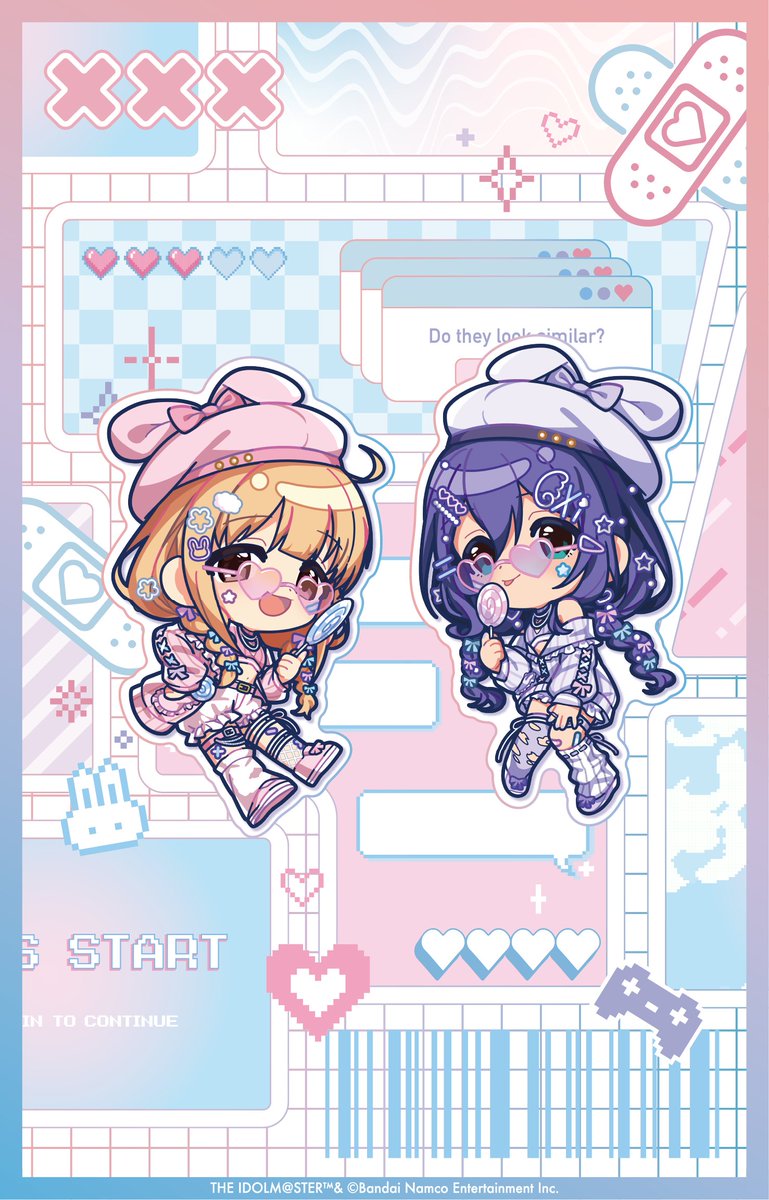 🩵💛でこらいくTWINS POP UP SHOP💛🩵 本日は【双葉杏＆望月杏奈】を