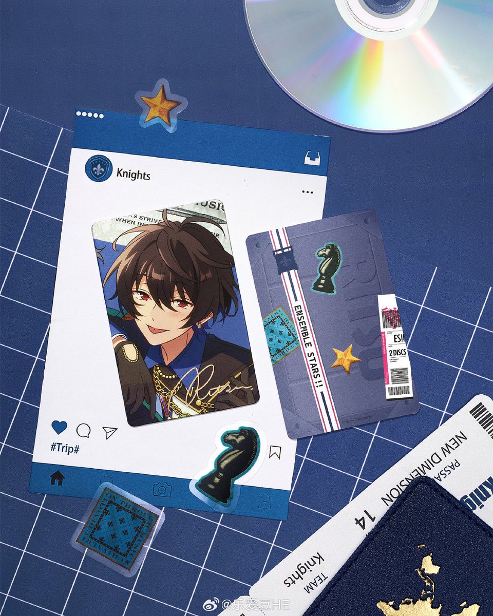 TRIPシリーズ 『旅路カード』 実物サンプル更新🗺 #あんスタ #あんさん