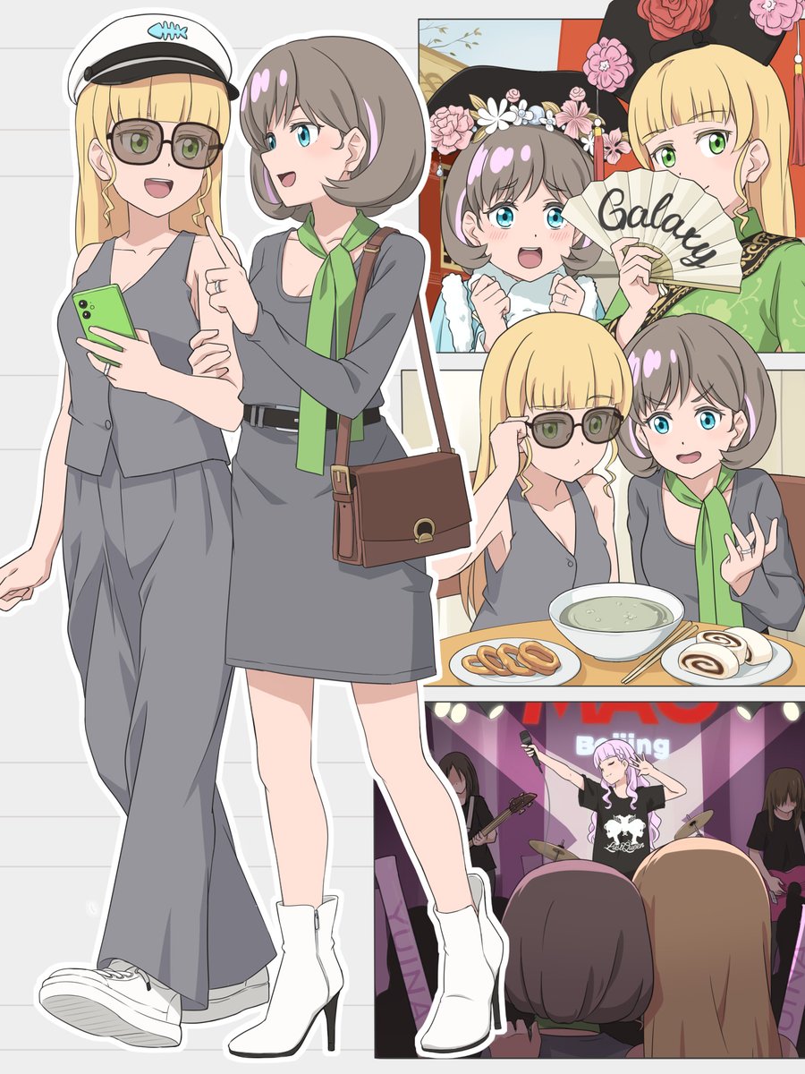 唐可可 平安名すみれ ラブライブ!スーパースター!! #Liella #lovelive