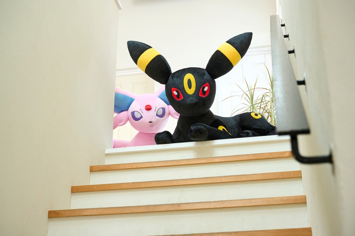 待望の等身大ぬいぐるみシリーズに #イーブイ たちが✨ 本日から