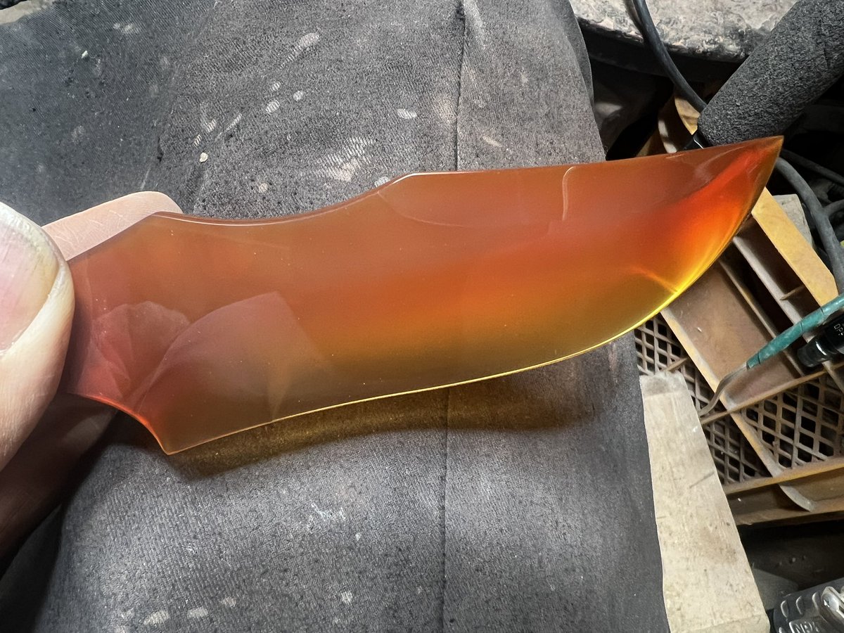 本日の磨き上がり 精霊石の御守り刀 Hサードニクス