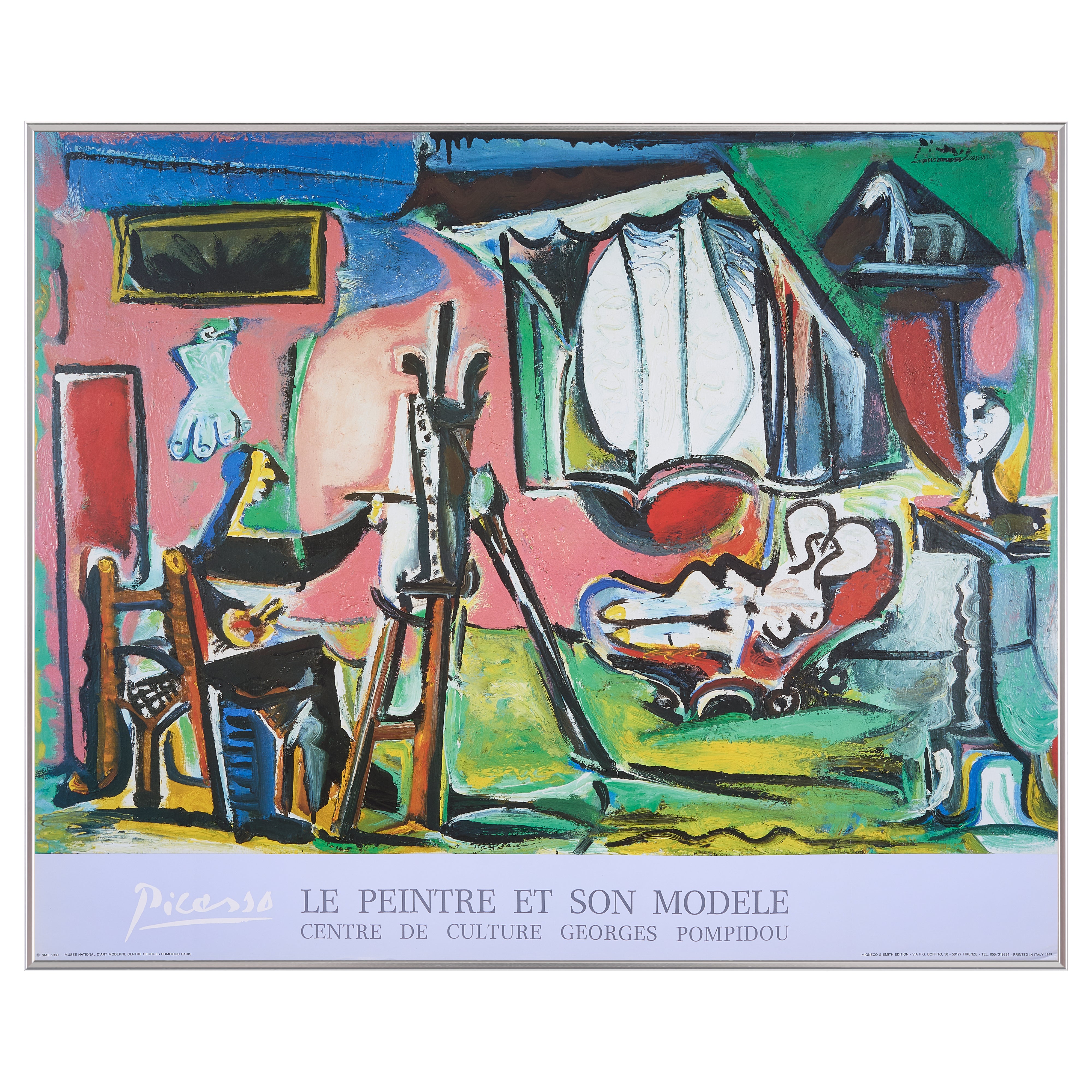 限定10枚】Le Peintre et son modele 1989 / パブロ・ピカソ | POP ART