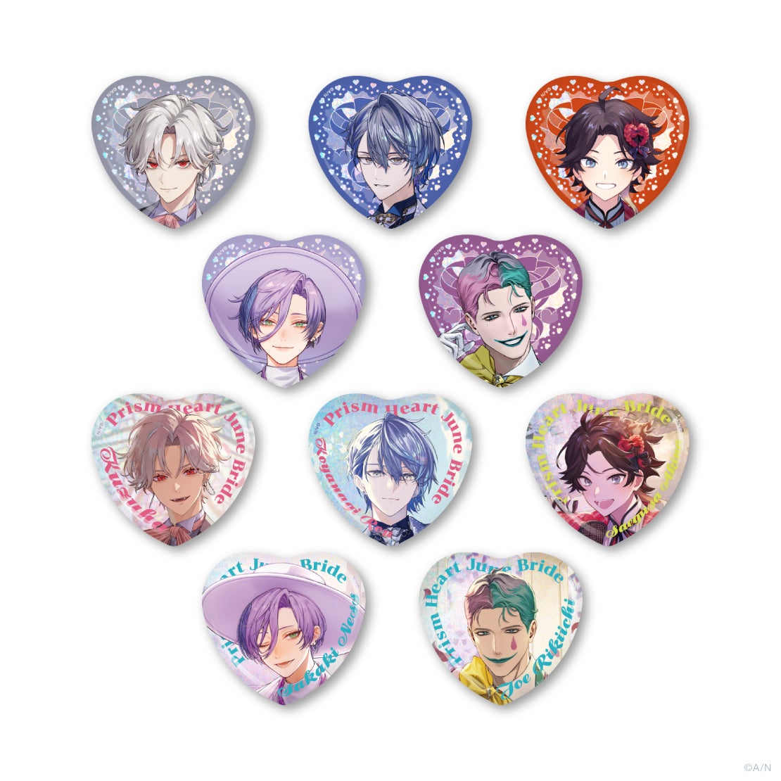 Prism Heart June Bride」グッズを2025年6月16日(月)18時より販売開始