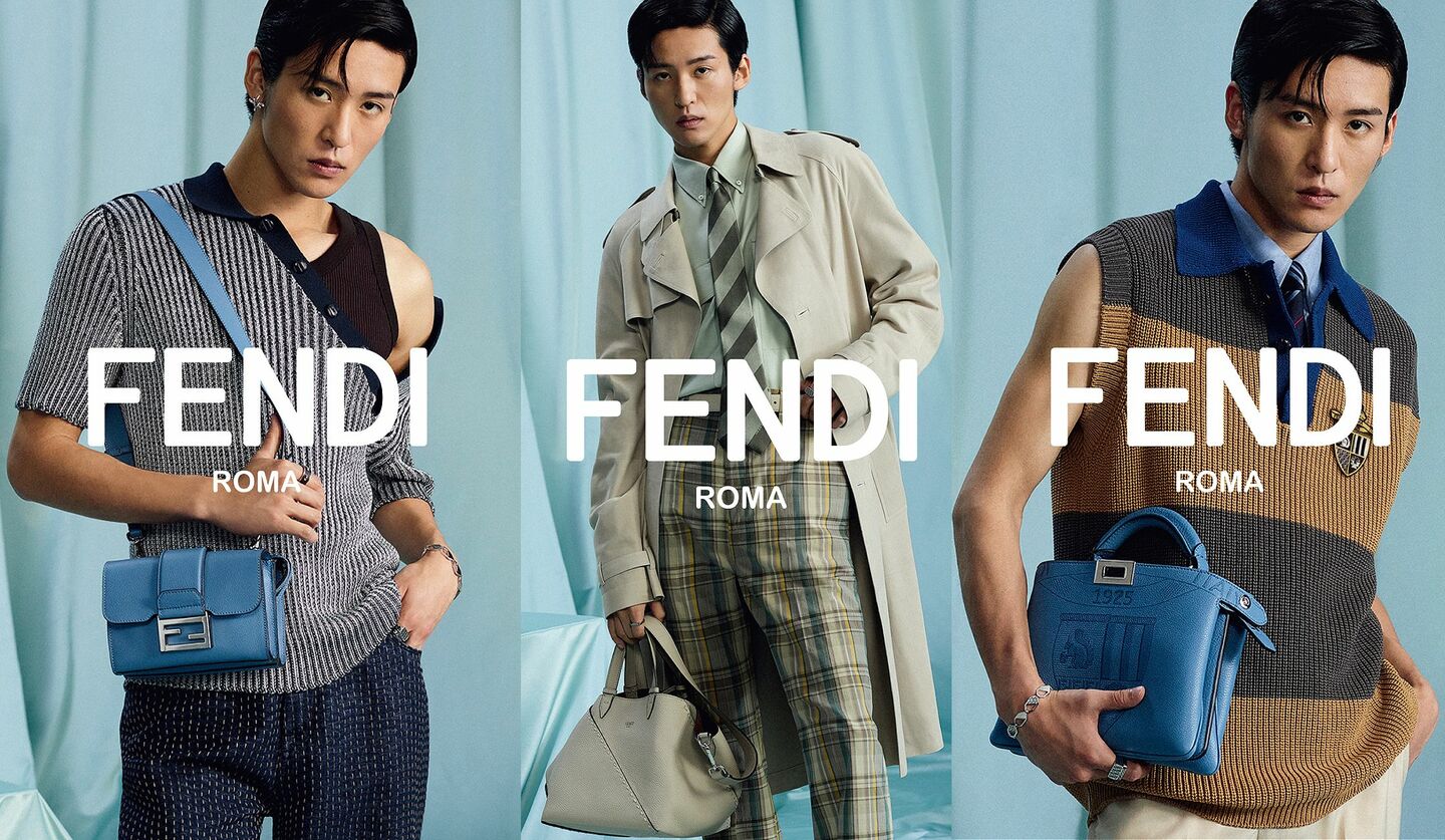 Snow Man 目黒 蓮さんが「フェンディ」グローバル広告キャンペーン