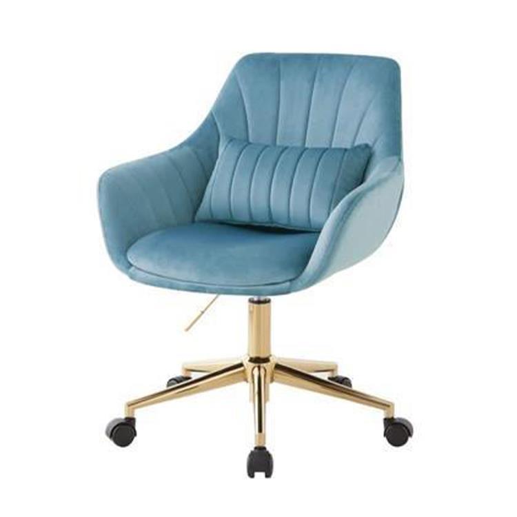 WEB限定】 ASHEL jelly デスクチェア キャスター金脚 マリンブルー