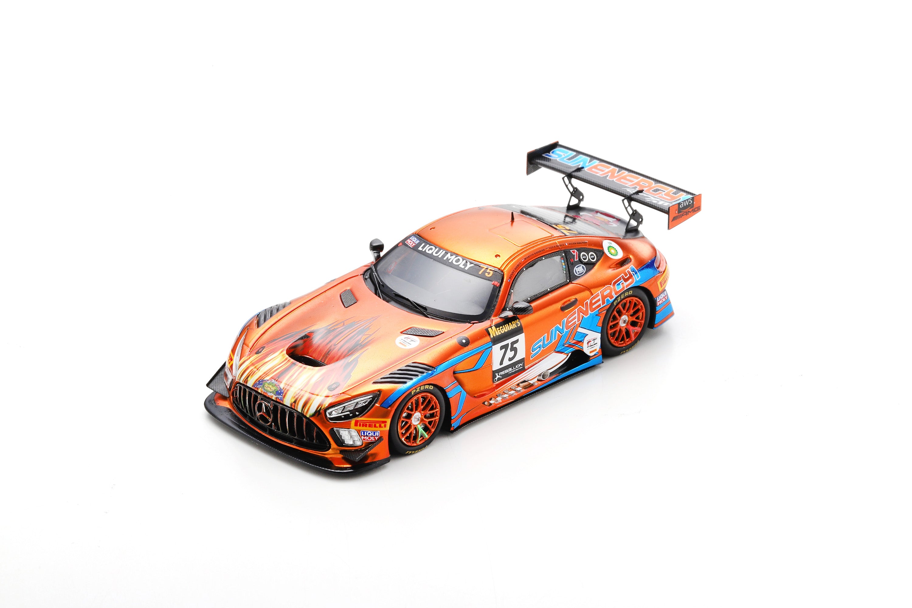 Spark AS060 1/43 Mercedes-AMG GT3 No.75 SunEnergy 1 Racing Winner