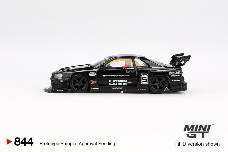 MINI GT MGT00844-R 1/64 Nissan LB-ER34 Super Silhouette
