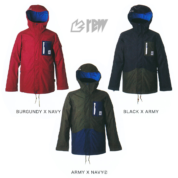 REW スノーボードウェア 16-17