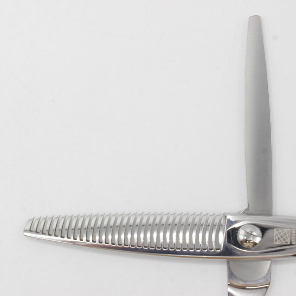 新品】内海シザー U&U AT30 TR60/30 セニング 6インチ メガネハンドル