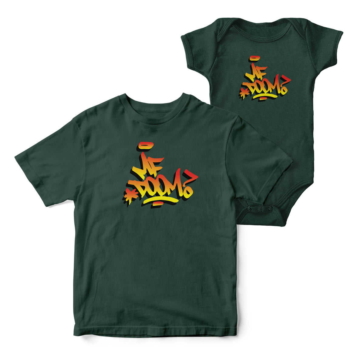 MF DOOM - Operation Doomsday Tag Youth Shirt (Green) - Rhymesayers