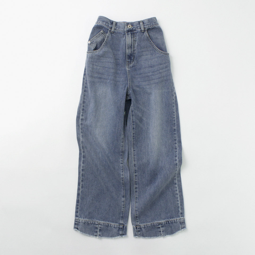 50％OFF】CYAN TOKYO（シアン トーキョー） リブウエスト デニム