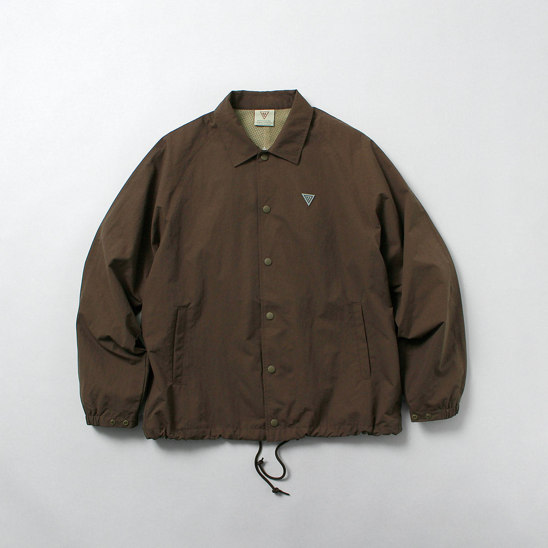 RAG（ラグ） コーチジャケット / メンズ ナイロン 撥水 防風 透湿 日本