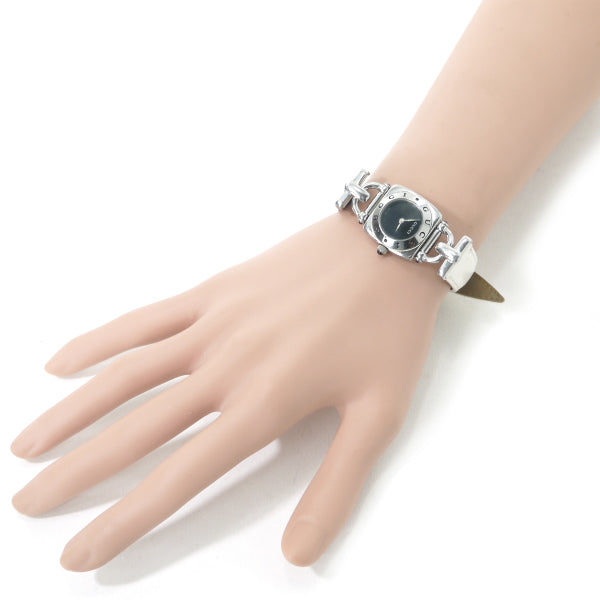 OLD Gucci ホースビット腕時計（シルバー・白） – Vintage Shop Rococo