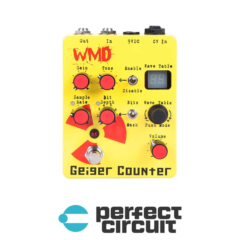 WMD Geiger Counter Digital Destruction Guitar Pedal | Reverb