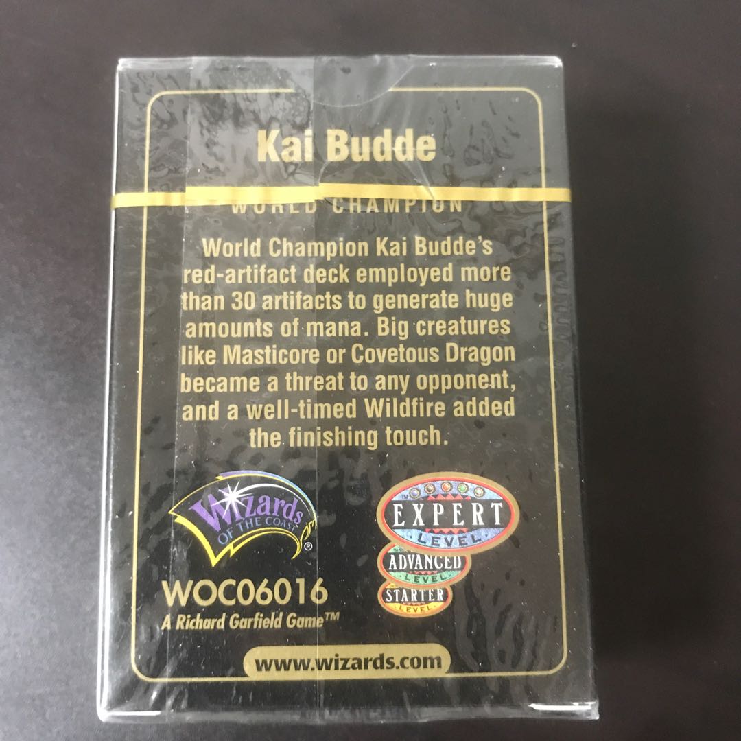 MTG ワールドチャンピオンシップデッキ 1999 Kai Budde 赤茶単 1枚の