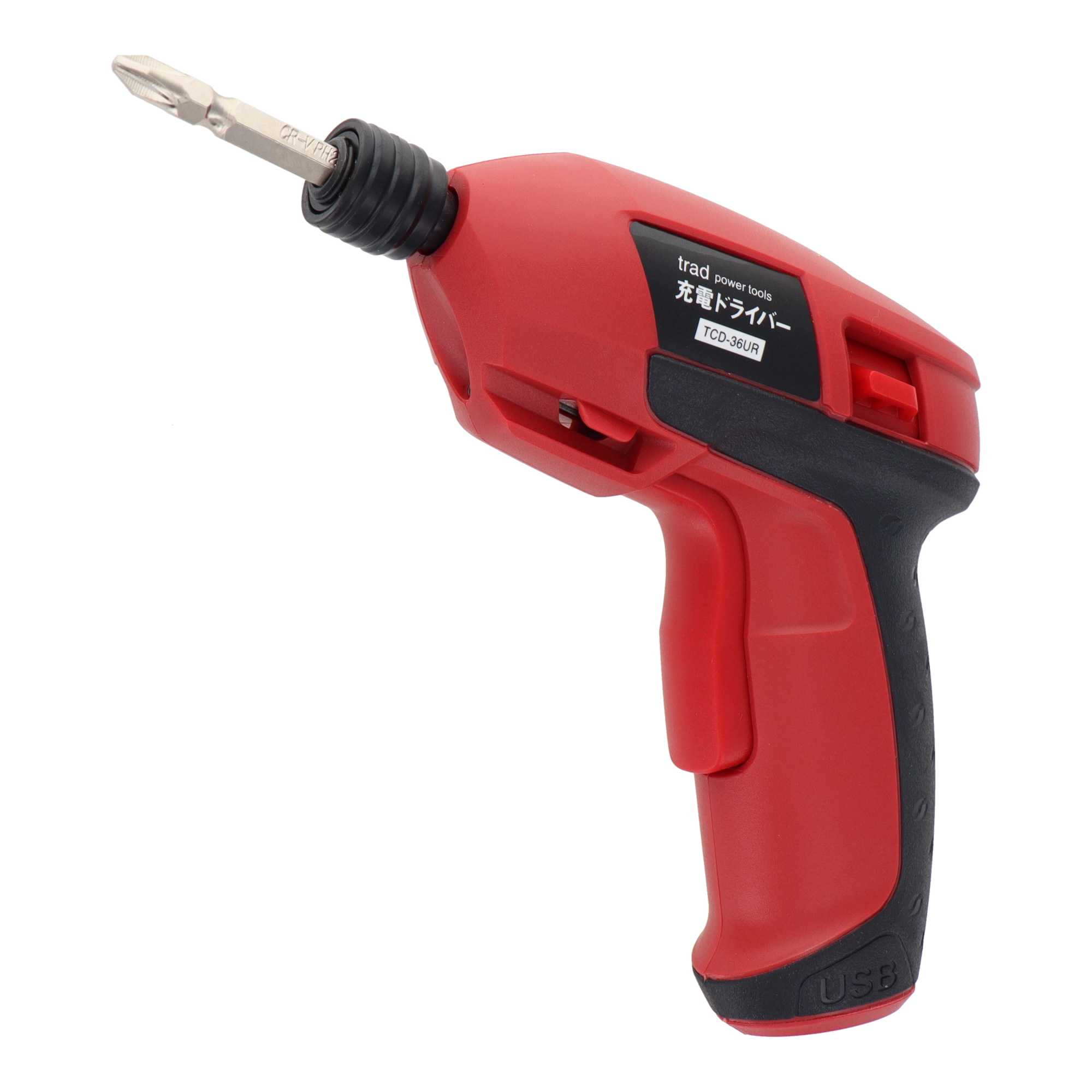 TCD-36UR ドリル類 充電ドライバードリル 充電ドライバー レッド｜株式