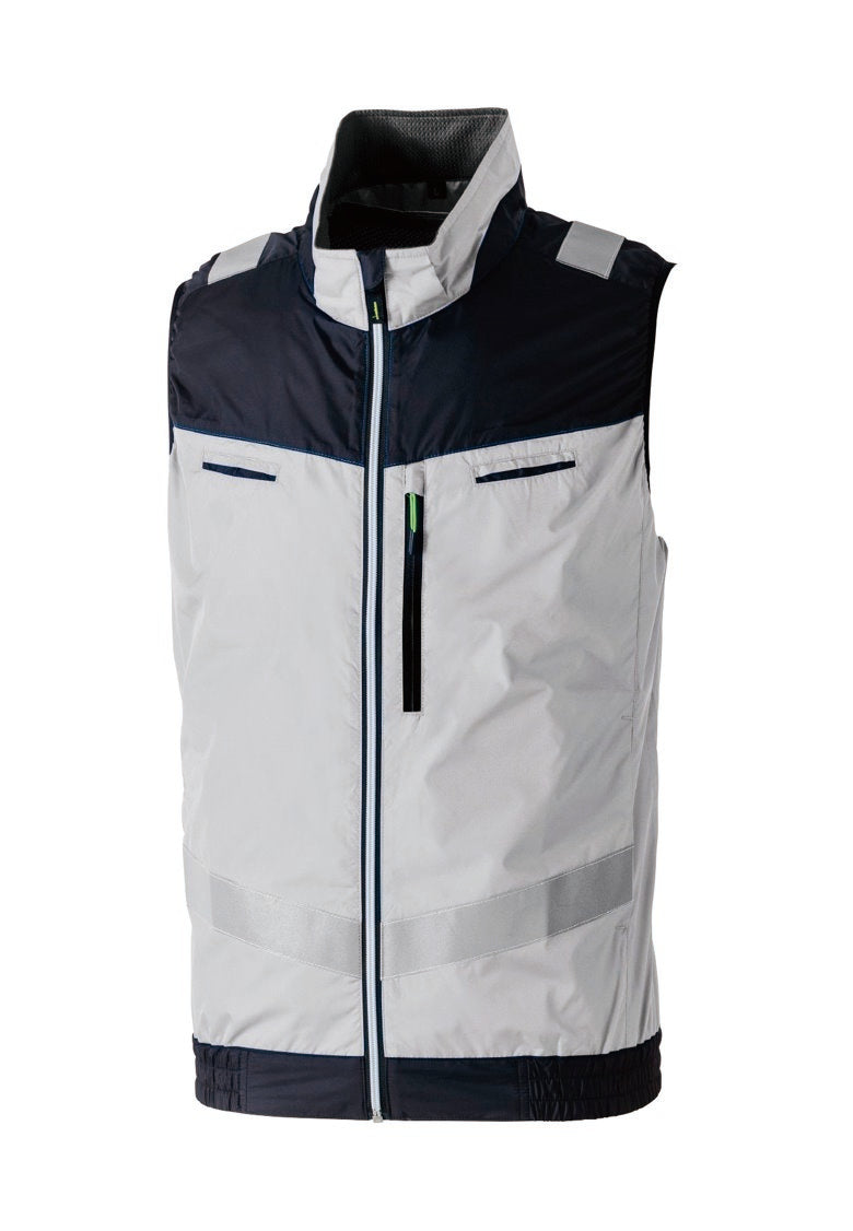 SOWA 7369-16 桑和 フルハーネス対応 空調 EFベスト（反射材付） S～8L