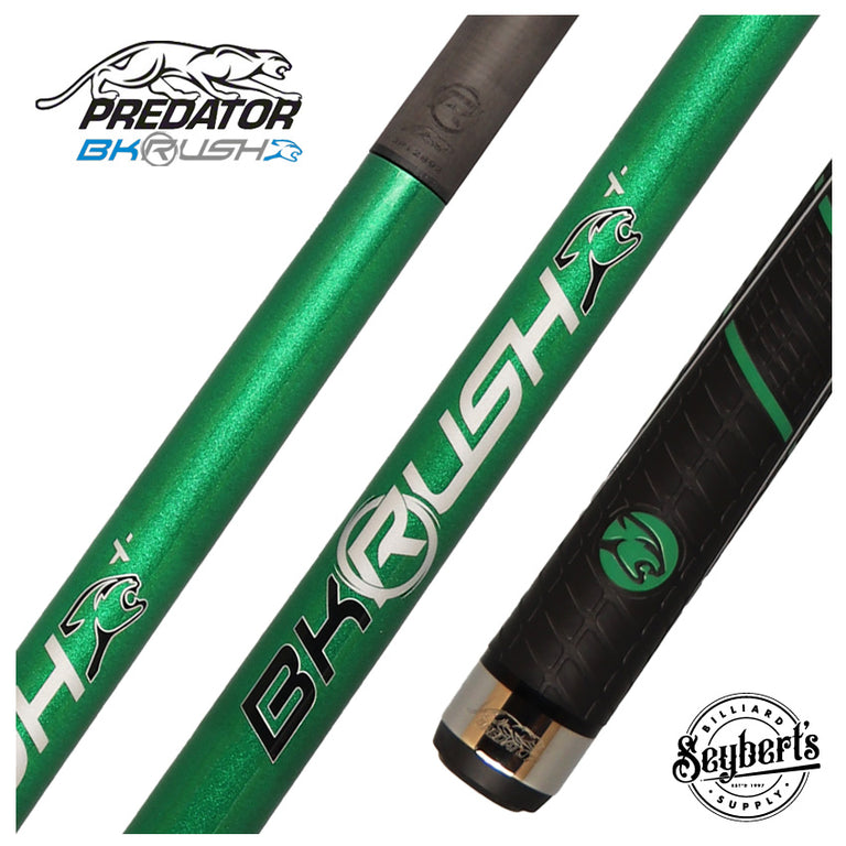 Predator BK Rush Nova Green Break/Jump Cue - With Sport Wrap