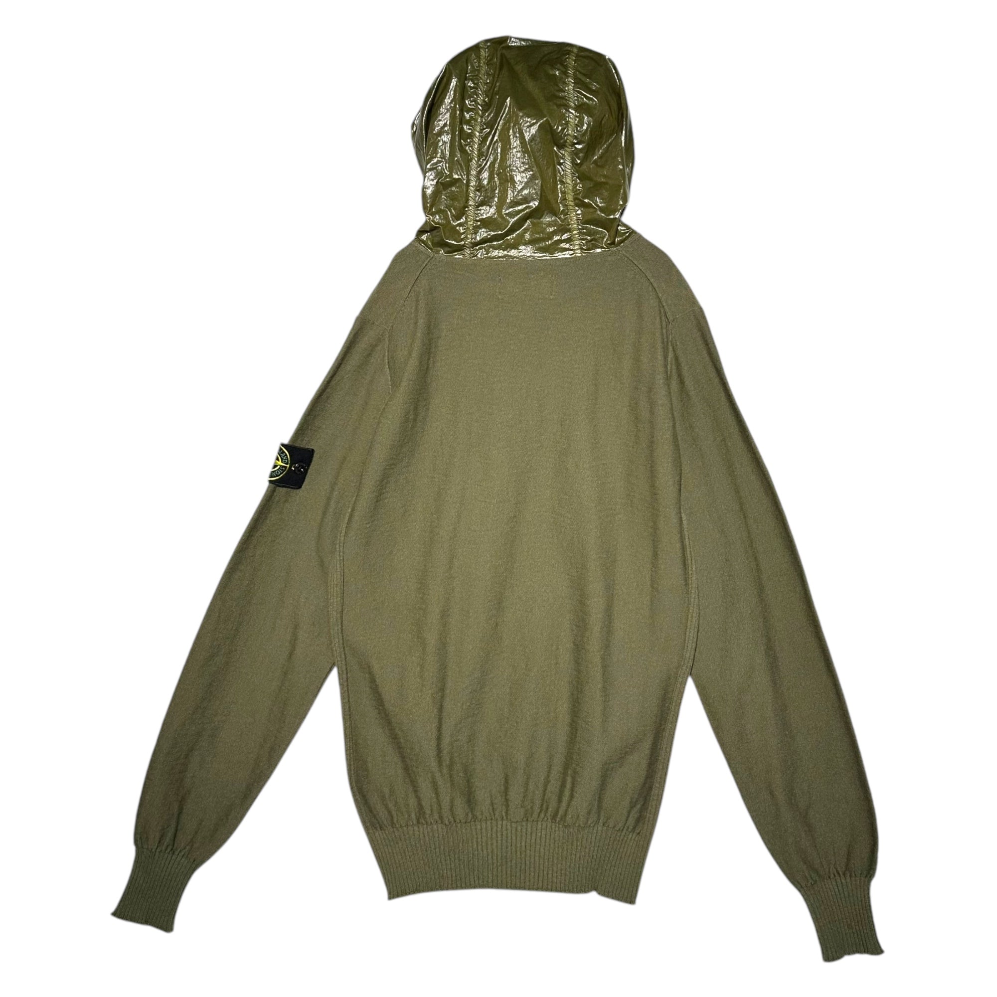 STONE ISLAND(ストーンアイランド) 21SS Nylon metal hood knit hoodie