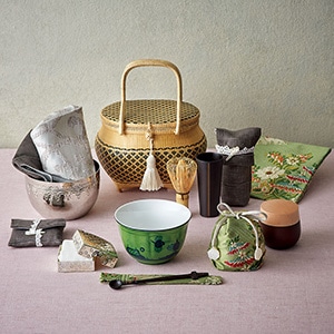 おもてなし茶箱「オーバルボックス」×〈ジノリ1735〉オリエンテ