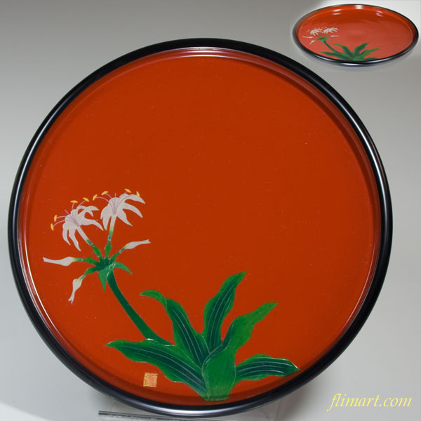 宮崎漆器お盆20cm | 和食器リサイクル通販専門店フリマート