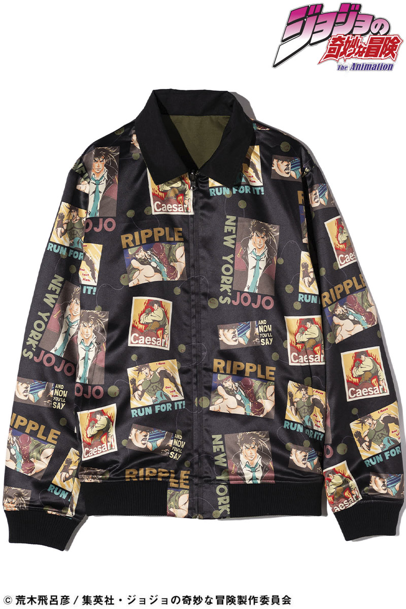 予約商品】ジョジョの奇妙な冒険xglamb(グラム) Joseph Joestar Jacket