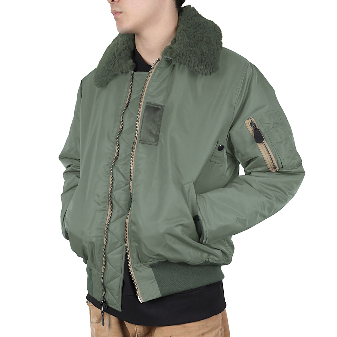 B-15D フライトジャケット YMCLKY ミリタリー ジャケット 米軍