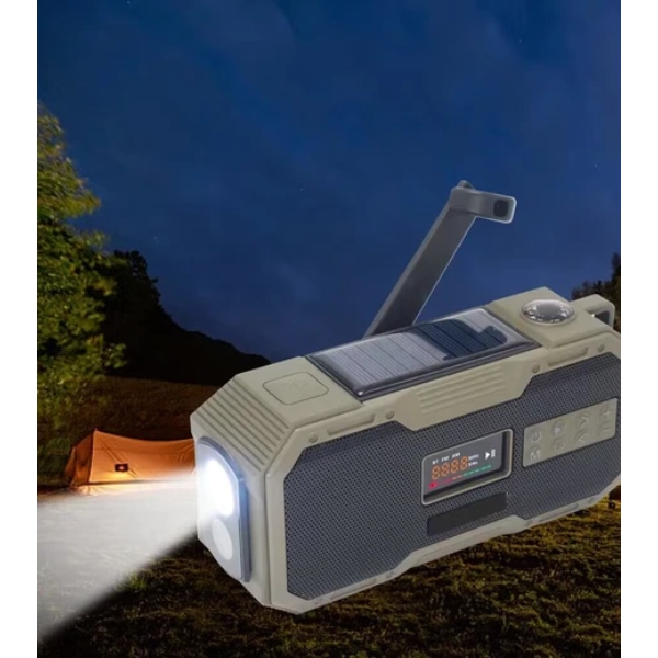 ポータブルラジオ 携帯ラジオ エムラボ mlabs IPX6 多目的AM FMラジオ