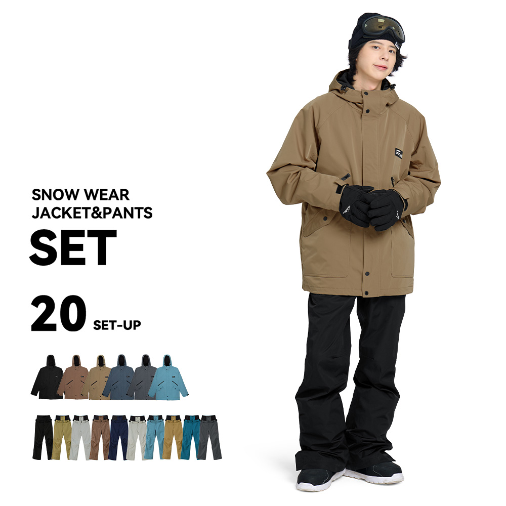 ACTLEIS（アクレイス） スキーウェア スノーボードウェア メンズ 上下