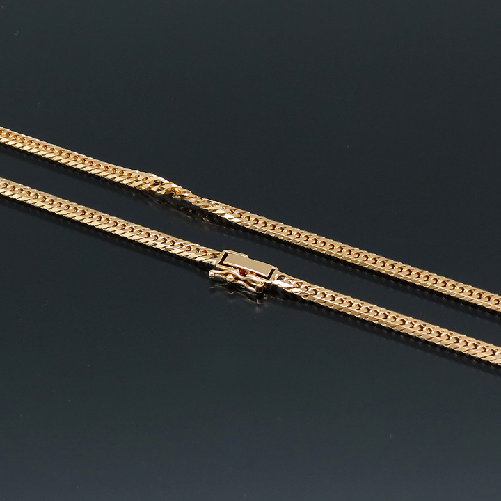 喜平ネックレス 18金 6面ダブル K18ゴールド 20g-50cm 造幣局検定刻印