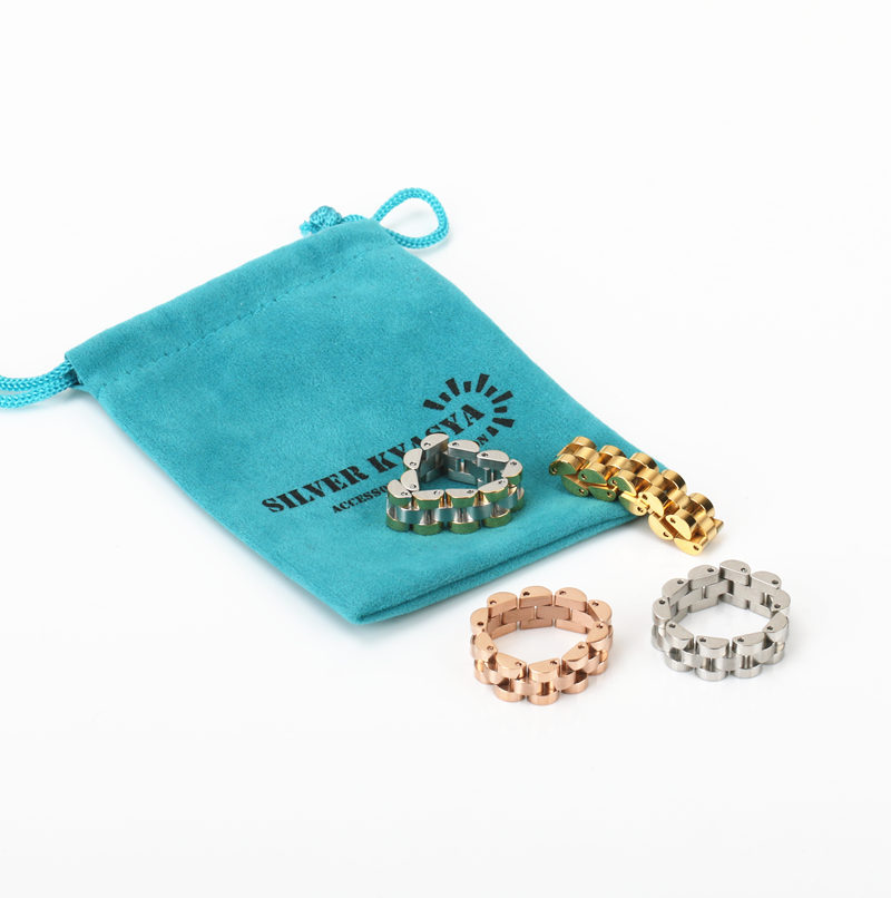 ステンレス リング チェーン ベルト メタルバンド チェーンリング