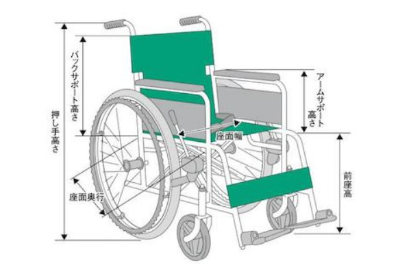 車いす アルミ製 自走式 背折れタイプ 茶チェック 座面幅40cm 非課税