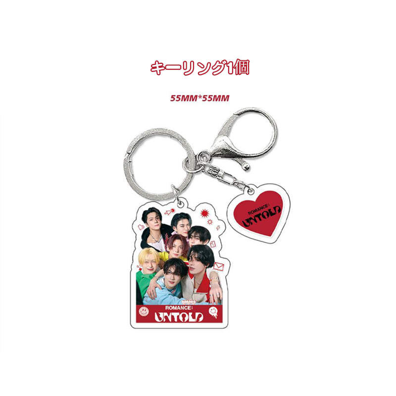 ENHYPENグッズ ギフトボックス フォトカード ROMANCE : UNTOLD テープ