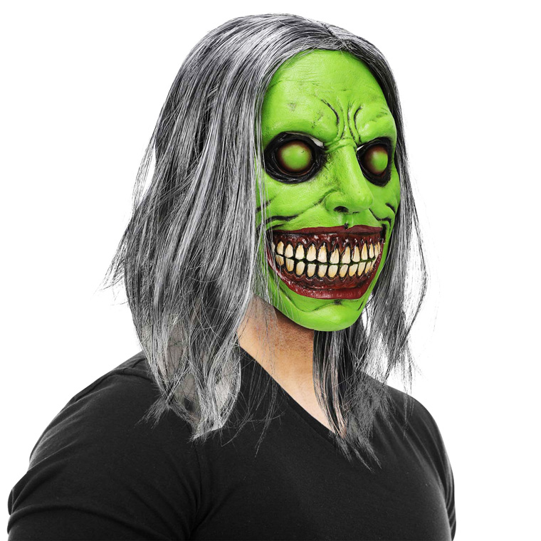 魔女 マスク ハロウィン 老婆 お面 仮面 呪い 鬼女 幽霊 お婆さん