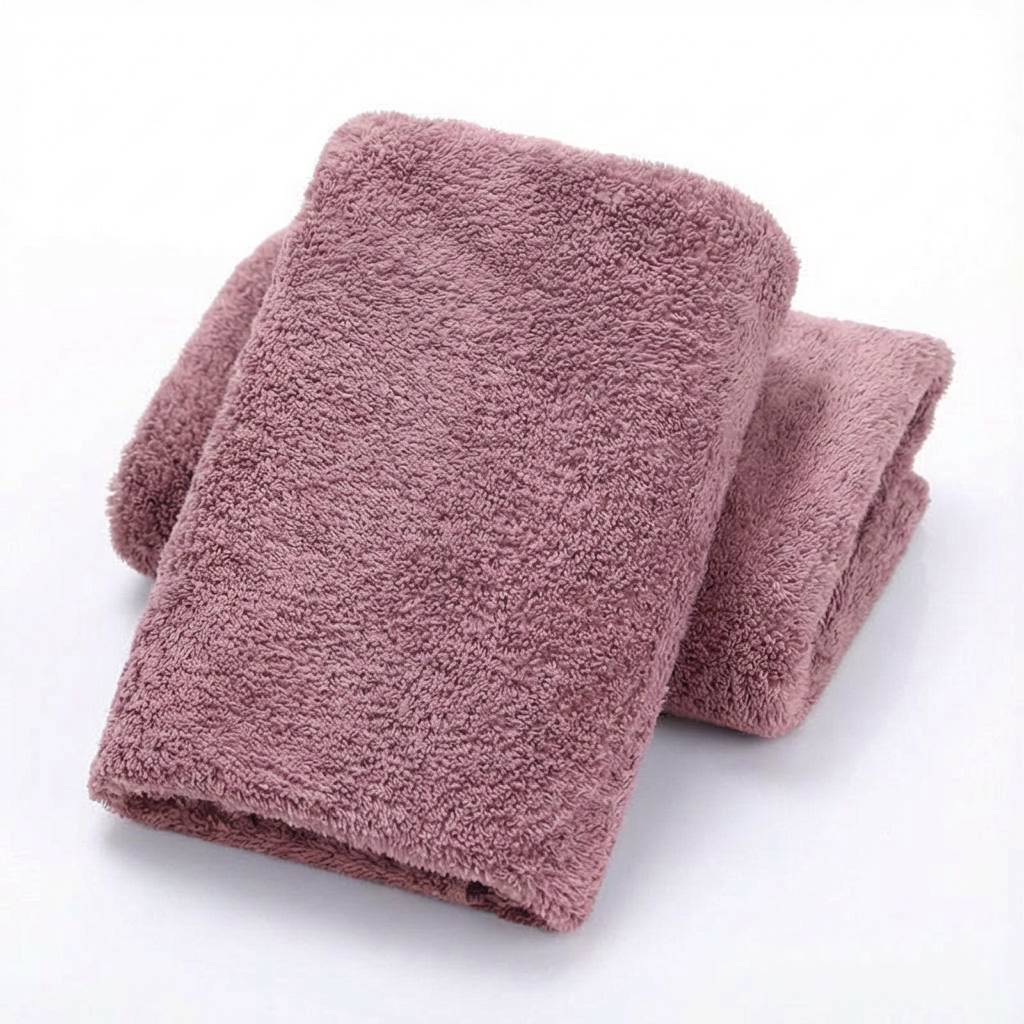 タオル 4枚セット フェイスタオル マイクロファイバー ヘアタオル 75cm