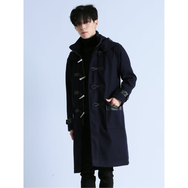 WEB限定】ウールライク ダッフルコート【semantic design】:TAKA-Q通販
