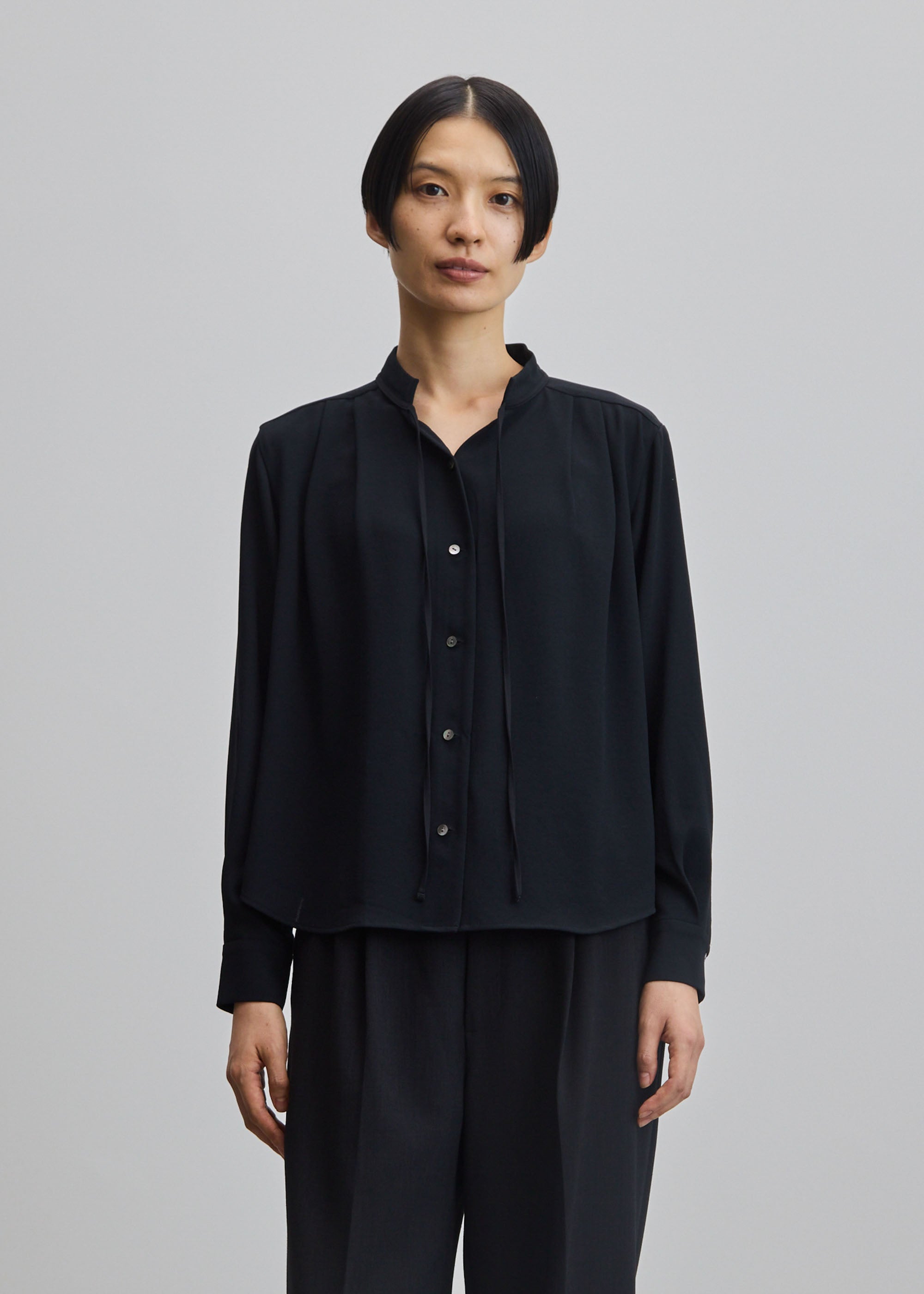 ジョーゼットリボンブラウス - SOÉJU online store｜上質な大人の女性