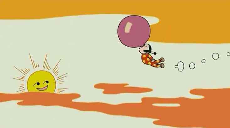 スタジオジブリ ふうせんガムすけ 読売新聞 杉浦茂 ストラップ