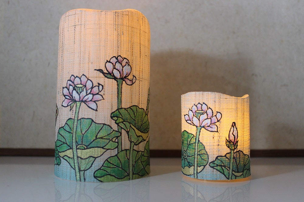 田尾日出郎 草木染 秋月 タペストリー 】 | 福島県郡山駅前の画廊