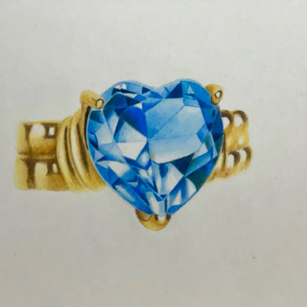 宝石 | 色鉛筆画はじめました