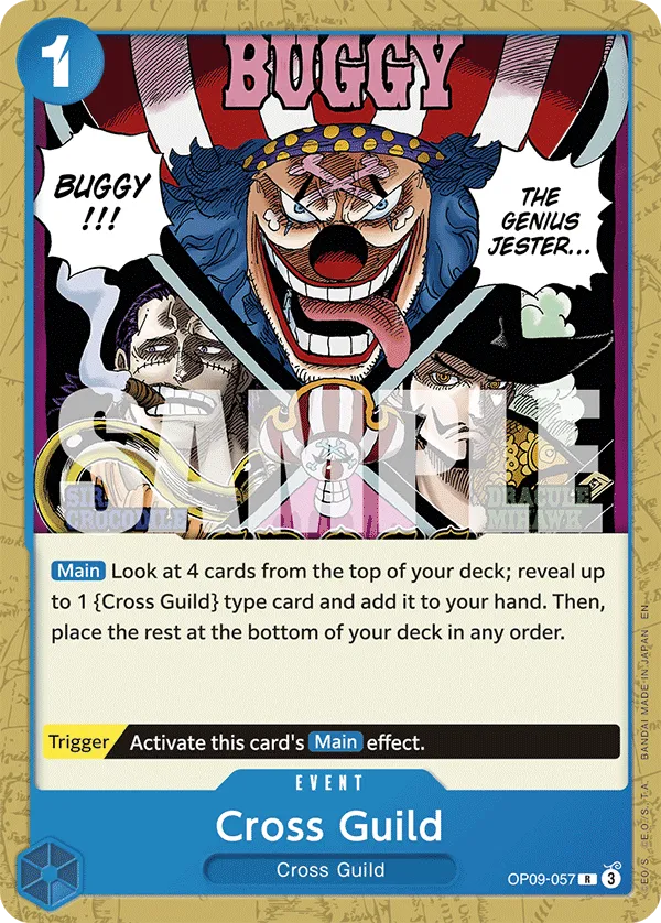 OP09-057 Cross Guild One Piece Card Game Card | One Piece Card Game