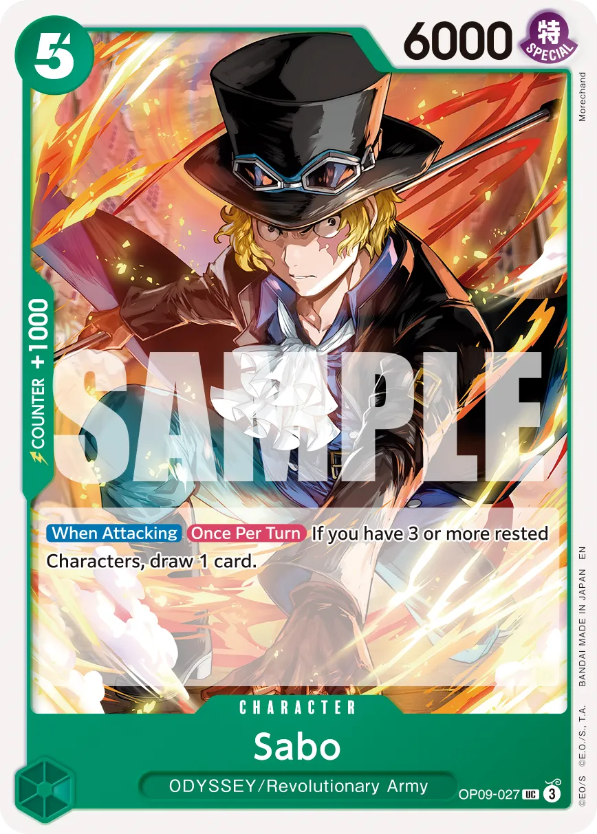 PRB02-014 Sabo One Piece Card Game Card | One Piece Card Game