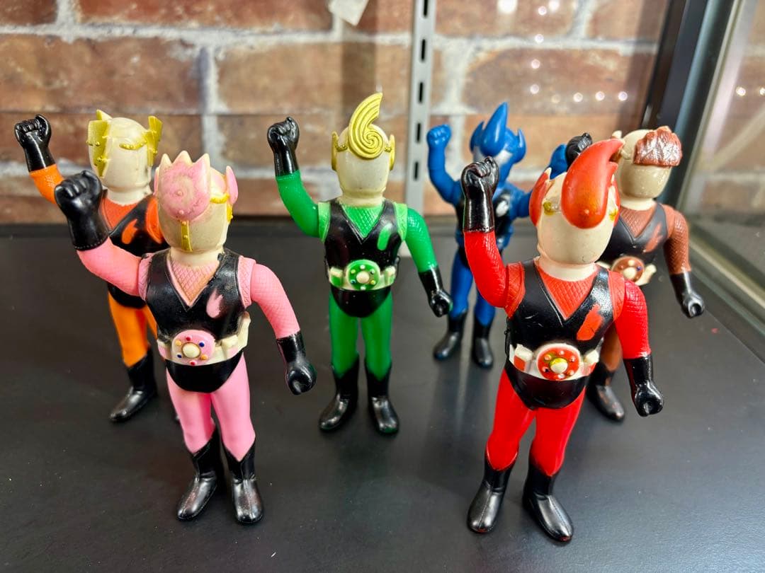 当時物　忍者キャプター　ソフビ