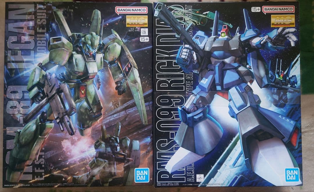 MGジェガン&MGリックディアス MGリック・ディアス！シャアMGコレクション完成に一歩近づいた。 : r